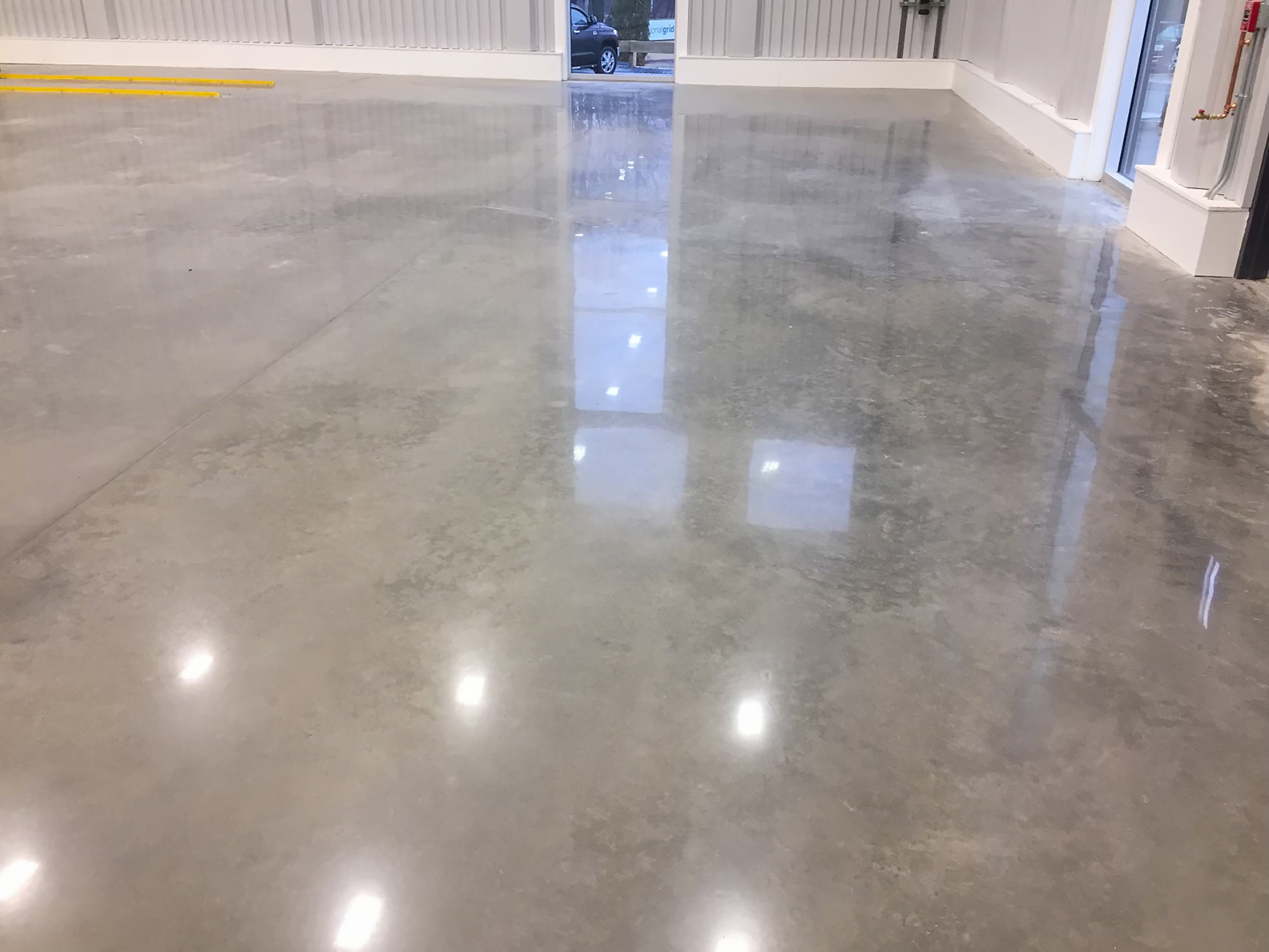 Commercial Concrete Floor Polishing Service in MA & NH